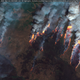 Wildfires captured by the Copernicus Sentinel satellite.